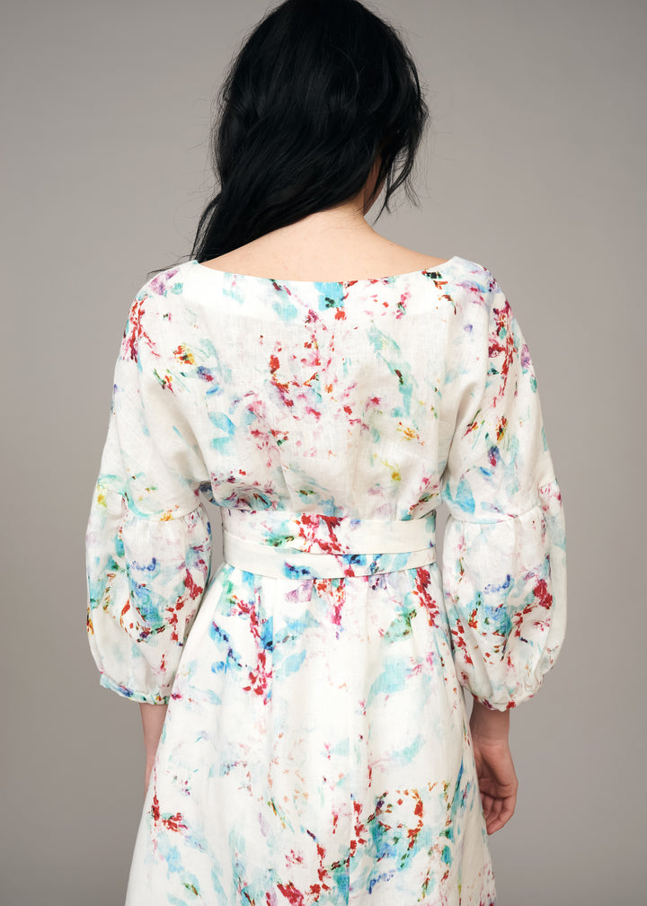 Riesling Obi Belted Dress