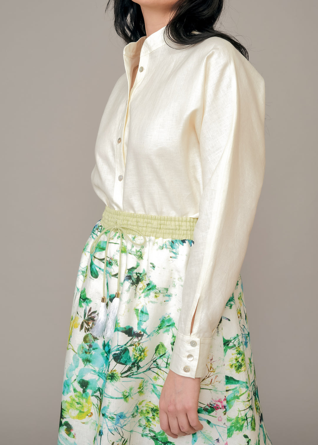 Kimono Off-White Shirt