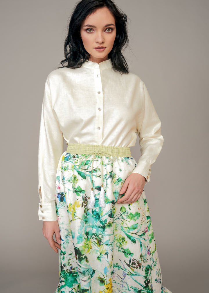 Kimono Off-White Shirt
