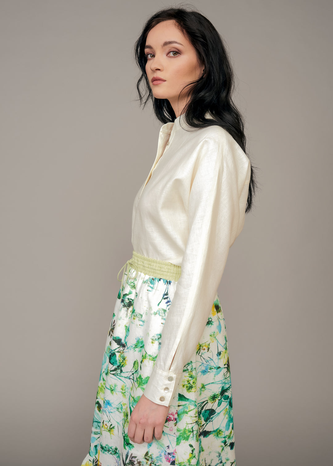 Kimono Off-White Shirt