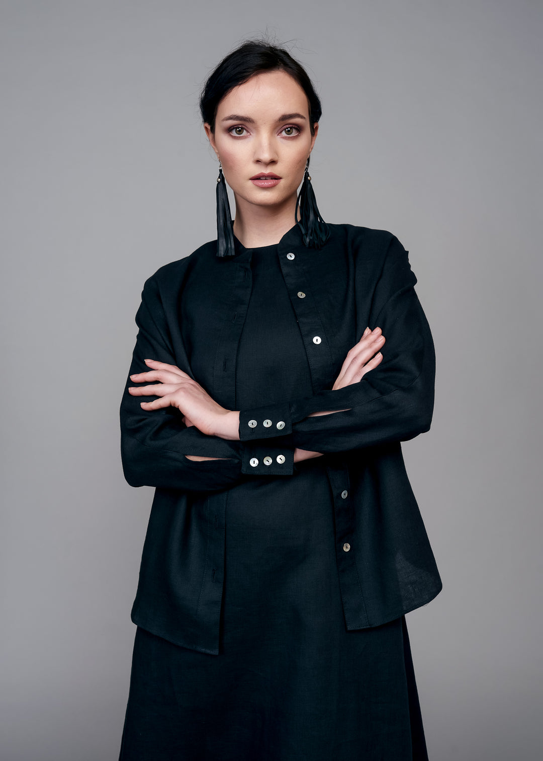 Kimono Black Shirt
