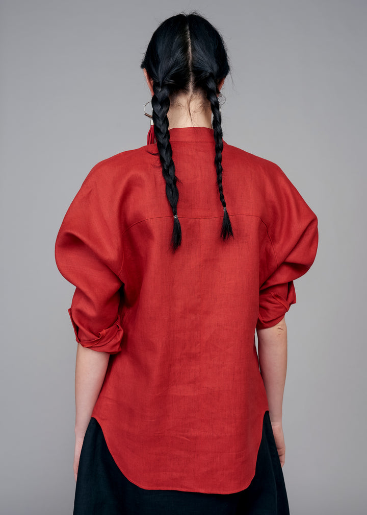Kimono Red Shirt